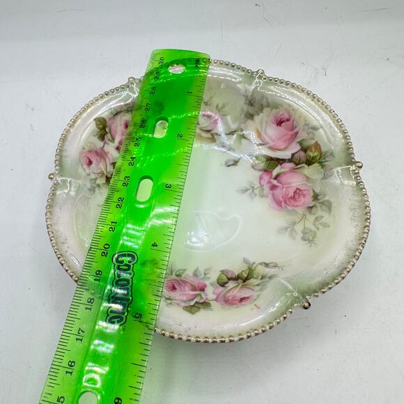 Vintage Dainty Porcelain Dish with Roses - RS Germany - Picture 7 of 7